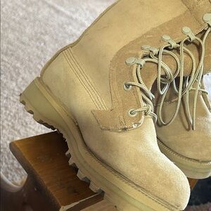 GORE-TEX Tan Combat & Moto Boots